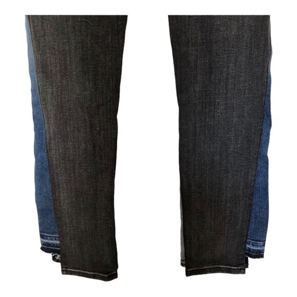 Women's Two-Tone Jeans - Picture 9 of 12